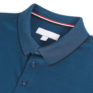 Chemise décontractée pour homme de haute qualité, personnalisable avec logo, anti-rides, à manches courtes, respirante, en polyester/coton, pour l'été - Product Image 6