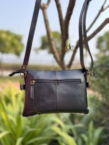 Cowhide Fur Leather Handbag Hand Tooled Carving Leather Sling <b>Bag</b> Gypsy Boho Handmade Western Stylish Multi Uses <b>Bags</b> - Product Image 3