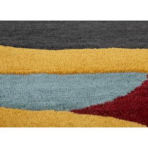 พรมขนสัตว์ผสมวิสโคสทอมือลายแอ็บสแตรก รุ่น Joy Gold Tra-15211 สำหรับตกแต่งบ้าน - Product Image 3