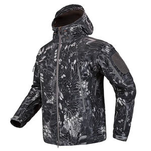 <b>Mens</b> Camouflage Hooded Puffer <b>Jacket</b> Quilted Hunting Wear Parka Insulated Outdoor <b>Camo</b> Coat Winter Warm Hunting <b>Jackets</b> - Product Image 5
