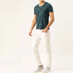 Latest2025 Casual Wear Short Sleeves Round Neck Sublimation <b>T</b>-<b>Shirts</b> Breathable Customized Sublimation <b>T</b>-<b>Shirts</b> <b>with</b> comfort fit - Product Image 5