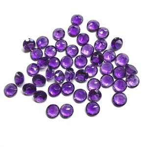 Qualité AAA 5mm 6mm Améthyste Africaine Naturelle à Facettes Ronde Pierres Précieuses En Vrac Calibrées Semi-Précieuses Pour La Fabrication De Bijoux En Gros - Product Image 6