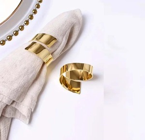 Nouveau style créatif porte-serviettes et ronds de serviette anneau de serviette de mariage et utilisation à la main quantité en vrac disponible. - Product Image 5