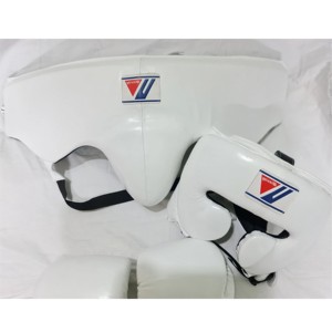 Vente en gros de gants de boxe de style gagnant personnalisés, protège-tête, protège-aine en cuir véritable, MS-SP-2565 de qualité supérieure - Product Image 6