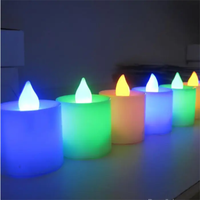 OEM ODM Meilleure vente lumière changeante colorée bougie électrique à batterie led lumière bougie fabricant Vietnam