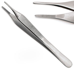 Pinces à tissus en acier inoxydable de haute qualité 440, pinces dentaires, pinces à tissus, pansements, poignée antidérapante, pinces chirurgicales - Product Image 3