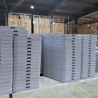 Tables pliantes en plastique de haute qualité, tables pliantes bon marché pour mariages, événements de jardin, tables pliantes pour fêtes, tables d'extérieur de 6 pieds/8 pieds