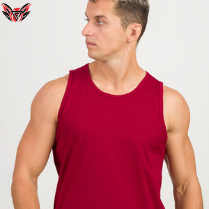 Popular Hot Selling Sleeveless Tops <b>Vest</b> Fitness Gym Wear Bodybuilding Custom Men's Singlet Training Tank Tops - Product Image 2