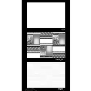 Art 3D Designer 300x450mm Décoration émaillée imprimée numériquement 30x45cm Prix de gros pour salle d'exposition 12x18 Carreaux de mur en céramique en stock - Product Image 4