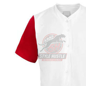 Camiseta de Béisbol para Hombre con Logotipo Personalizado OEM/ODM, Camisetas de Béisbol Profesionales de Alta Calidad - Product Image 4