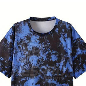 T-shirt tricoté à la mode pour hommes fabriqué avec 100% coton bas quantité minimale de commande respirant prix d'usine écologique - Product Image 3