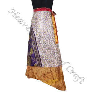 Faldas envolventes de seda india, tienda al por mayor en línea de faldas envolventes, Fabricante Mayorista - Product Image 3