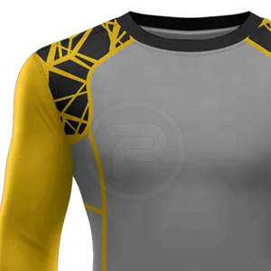 Rashguard de Manga Larga para Hombre PROTEK INDUSTRIES, el Más Vendido, Spandex y Poliéster Transpirable, Personalizable - Product Image 2