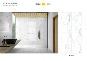 Venta caliente Porcelana esmaltada pulida 600x1200mm Baldosa Villa Cerámica 60x120 cm Baldosas para pisos - Product Image 5