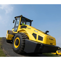 Compacteur de sol BOMAG BW226D5CL à double entraînement hydraulique 154 kW, largeur de travail 2130 mm, pour travaux de terrassement sur autoroute, utilisation facile