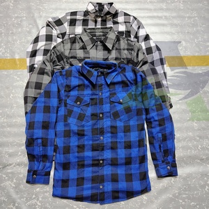 เสื้อเชิ๊ตแฟชั่น2สีสำหรับขี่มอเตอร์ไซค์เสื้อเชิ๊ตนิรภัยสำหรับไบค์เกอร์พร้อมเกราะ CE Level 2มีกระดุมและซิปปิด - Product Image 4