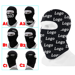 Custom Logo Printing Face <b>Mask</b> Full Face Cover UV Protector Motorcycle Summer Sports Camo Soft Breathable Polyester Balaclava - Product Image 5