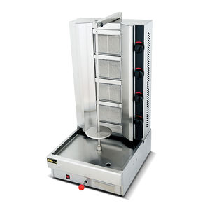 Vente flash : Machine à kebab automatique à gaz pour produits carnés, 4 brûleurs, table, automatique, machine à shawarma, machine à kebab au poulet - Product Image 3