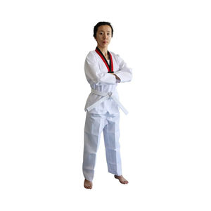 Vente en gros d'usine Logo personnalisé Arts martiaux Judo Bjj Gi Kimono Jiu Jitsu Karaté Costume Wtf Taekwondo Itf Uniforme Arts martiaux Porter - Product Image 6