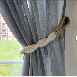 <b>Curtain</b> <b>Tie</b>-<b>back</b> - <b>Curtains</b> Holdback - <b>Curtain</b> Tieback Nautical Decor - Product Image 2