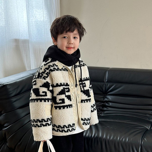 CONTIKIDS WJC196 Veste pull col V réversible unisexe Manteau d'hiver pour enfants pour garçons - Product Image 2