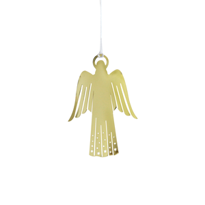 High Quality Metal Christmas Hanging <b>Angel</b> <b>Ornament</b> Hot Selling Direct Manufacturer Decorative Wall Hanging <b>Ornament</b> Min. 100pcs - Product Image 4