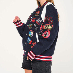 Hot Selling Varsity Jacket for Men'S Trending High Street Winter Designs High Quality Breathable Men's Jackets - Product Image 2