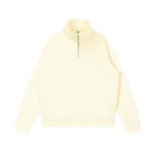 Custom Factory <b>Half</b> Zipper <b>Sweatshirts</b> Hoodies Mock Neck <b>Zip</b> up <b>Sweatshirts</b> for <b>Men</b> High Quality Cotton <b>Sweatshirts</b> OEM ODM - Product Image 4