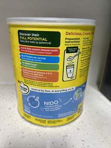 Leche en Polvo Entera Fortificada 56.4oz, Rica en Calcio, Zinc y Vitaminas, para Niños y Adultos, Empaque a Granel, Precio al por Mayor - Product Image 3