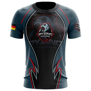 Camiseta profesional para juegos de deportes electrónicos, Camiseta deportiva con estampado de sublimación personalizado, camiseta para deportes electrónicos, camiseta para equipo de juegos para hombres - Product Image 6
