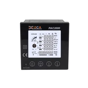 Pac2000 đa chức năng thông minh LCD Bảng điều chỉnh kỹ thuật số Power Meter