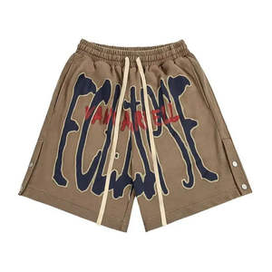 กางเกงขาสั้นผู้ชายซักได้ไซส์ใหญ่พิเศษระบายอากาศ, กางเกงวิ่งผ้าฟลีซผ้าฝ้าย100% - Product Image 5