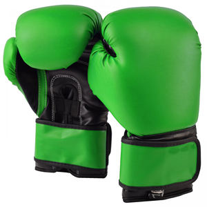 Guantes de boxeo de cuero PU de cuero de vaca de diseño personalizado de alta calidad disponibles 10oz 12oz 14oz 16oz tamaños para perforación deportiva Material de PVC - Product Image 3