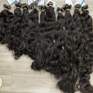 Extensiones de cabello vietnamita 100% Natural Remy Wave y Super Wave Tape, cabello humano crudo de la mejor calidad, precio al por mayor de fábrica - Product Image 2