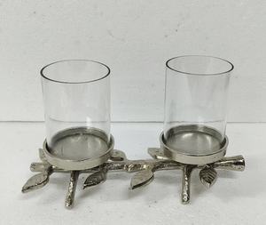 Portavelas de material metálico, diseño de forma cuadrada de Color dorado para decoración del hogar, Festival de Navidad decorativo - Product Image 6