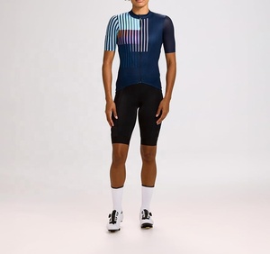 Maillot de cyclisme léger pour femmes, manches courtes, respirant, sublimé, pour le sport et la course - Product Image 5