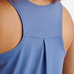 Women Breathable Casual <b>Flowy</b> Tank <b>Top</b> ODM Supply Front Logo Spandex Cotton Loose Fit Summer <b>Top</b> - Product Image 5