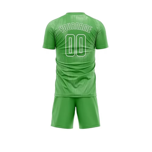Ensemble de maillots de football sublimés fabriqués en usine OEM, concevez votre propre maillot de football avec toutes les tailles disponibles - Product Image 4