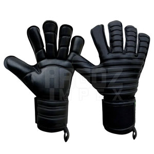 Gants de gardien de but de football de haute qualité conçus sur mesure en cuir respirant super doux léger durable unisexe super - Product Image 1