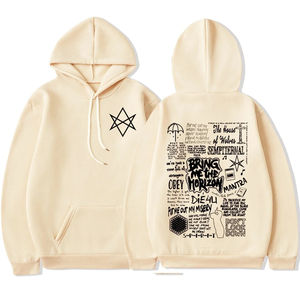BringMe The Horizon Hoodie BMTH Heavy Metal Rock Band Sportswear 2025 Otoño/Invierno Hombres Mujeres Casual Retro Pure Cotton Hoodie - Product Image 6