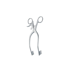Adson cerebellum retractor เครื่องมือผ่าตัดนำกลับมาใช้ใหม่ได้ทำจากสแตนเลสสำหรับโรงพยาบาลศัลยกรรมสมองสมอง - Product Image 6