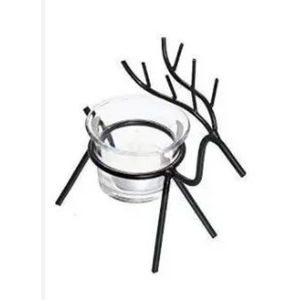 Bougeoir de renne en métal doré Bougeoir décoratif de Noël Bougeoir le plus vendu au prix le plus bas - Product Image 5