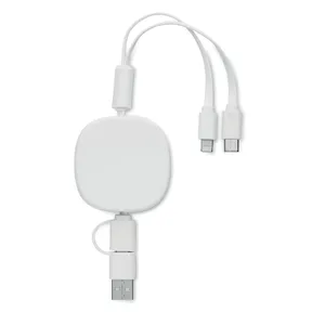 Cable USB Promocional Personalizado TOGOBAM, Dispositivos Retráctiles - Product Image 4