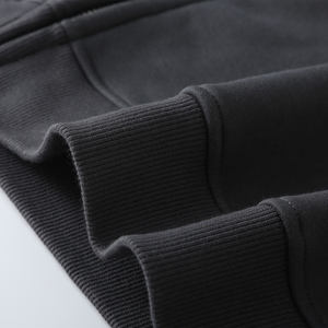 Sudadera con Capucha y Cremallera Completa para Hombre, Estilo Urbano, Unisex, de Algodón y Poliéster Grueso, con Diseño de Pasamontañas Ninja - Product Image 4