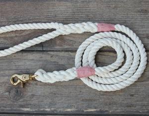 Handmade Cotton Rope <b>Dog</b> <b>Leash</b> - Handmade <b>Dog</b> <b>Leash</b>, Wedding <b>Leash</b> - Product Image 2