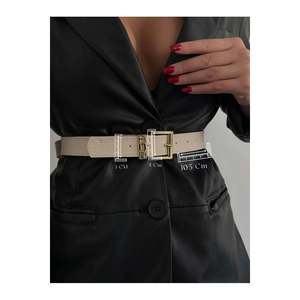 <span class=keywords><strong>Cintura</strong></span> da <span class=keywords><strong>donna</strong></span> Written <span class=keywords><strong>Bridge</strong></span> con fibbia dorata, <span class=keywords><strong>cintura</strong></span> per pantaloni, <span class=keywords><strong>cintura</strong></span> per giacca, <span class=keywords><strong>cintura</strong></span> per vestito, <span class=keywords><strong>cintura</strong></span> per camicia - Beige-Oro - Product Image 1