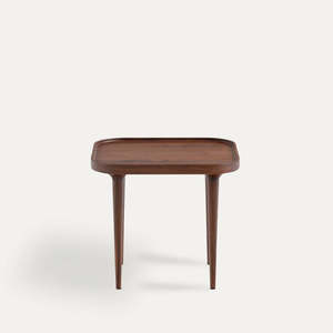 Modern Solid Wood <b>Square</b> Coffee Table with Minimalist Design and Smooth Natural Finish for Living Room, Lounge Interiors - Product Image 2