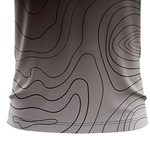 เสื้อโปโลแบบมีฮู้ดสำหรับผู้ชายเสื้อถักแบบสวมหัวสีตัดกันพิมพ์ซับลิเมชันแบบใหม่ฤดูร้อน - Product Image 6