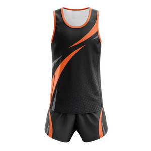 Ropa deportiva más vendida, uniforme de pista y campo, uniforme de pista y campo Unisex de tela cómoda de secado rápido para correr - Product Image 2