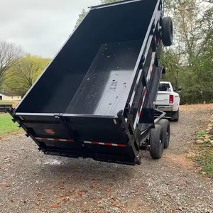 Remolque volquete de granja a la venta, remolque de granja agrícola, remolque de tractor volquete hidráulico, remolque de tractores agrícolas en Stock - Product Image 3